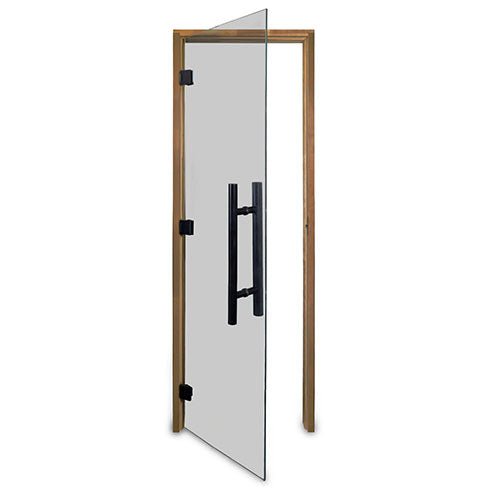 ProSaunas Tinted Glass Sauna Door 24x81 | Prehung Tinted Glass Sauna Door, Thermo - Aspen -  product_vendor - Peak Primal Wellness
