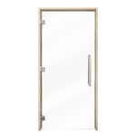 ProSaunas Clear ADA Glass Sauna Door 36x81 | Prehung ADA Clear Glass Sauna Door, Aspen -  product_vendor - Peak Primal Wellness