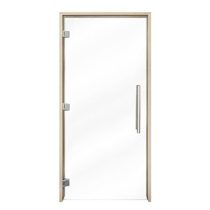 ProSaunas Clear ADA Glass Sauna Door 36x81 | Prehung ADA Clear Glass Sauna Door, Aspen -  product_vendor - Peak Primal Wellness