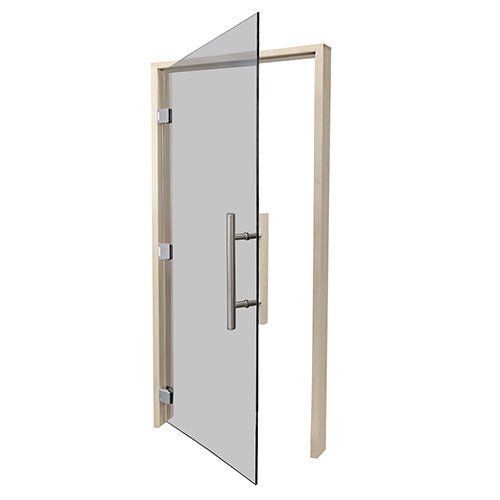 ProSaunas Tinted ADA Glass Sauna Door 36x81 | Prehung ADA Tinted Glass Sauna Door, Aspen -  product_vendor - Peak Primal Wellness