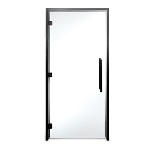 ProSaunas Clear ADA Glass Sauna Door 36x81 | Prehung ADA Clear Glass Sauna Door, Black Alder -  product_vendor - Peak Primal Wellness
