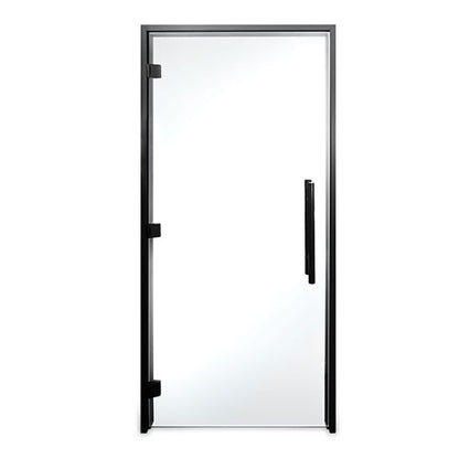 ProSaunas Clear ADA Glass Sauna Door 36x81 | Prehung ADA Clear Glass Sauna Door, Black Alder -  product_vendor - Peak Primal Wellness