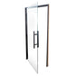 ProSaunas Clear ADA Glass Sauna Door 36x81 | Prehung ADA Clear Glass Sauna Door, Black Alder -  product_vendor - Peak Primal Wellness