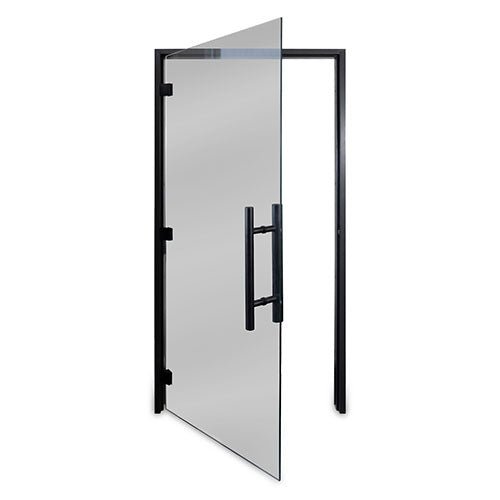 ProSaunas Tinted ADA Glass Sauna Door 36x81 | Prehung ADA Tinted Glass Sauna Door, Black Alder -  product_vendor - Peak Primal Wellness