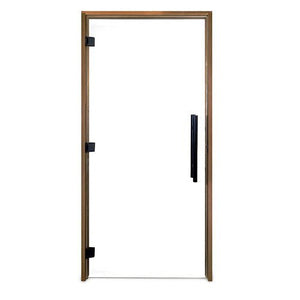 ProSaunas Clear ADA Glass Sauna Door 36x81 | Prehung ADA Clear Glass Sauna Door, Thermo - Aspen -  product_vendor - Peak Primal Wellness