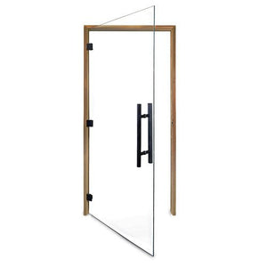 ProSaunas Clear ADA Glass Sauna Door 36x81 | Prehung ADA Clear Glass Sauna Door, Thermo - Aspen -  product_vendor - Peak Primal Wellness