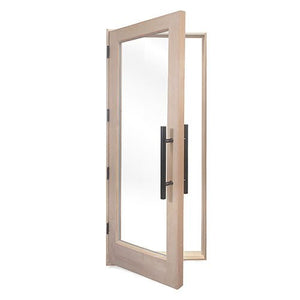 ProSaunas Solid Wood Sauna Door with Insulated Glass, 30"x 80" | Douglas Fir Sauna Door, Hemlock Jamb, Dual - Pane Insulated Glass -  product_vendor - Peak Primal Wellness