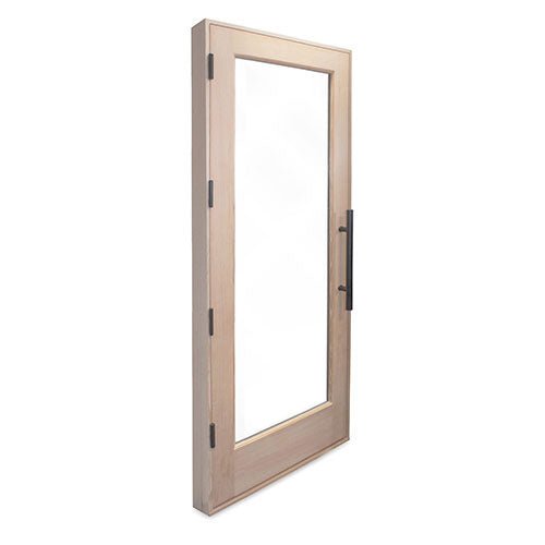 ProSaunas Solid Wood Sauna Door with Insulated Glass, 30"x 80" | Douglas Fir Sauna Door, Hemlock Jamb, Dual - Pane Insulated Glass -  product_vendor - Peak Primal Wellness
