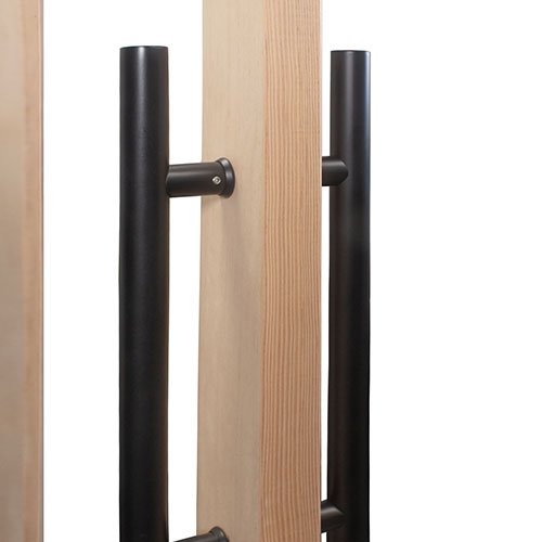 ProSaunas Solid Wood Sauna Door with Insulated Glass, 30"x 80" | Douglas Fir Sauna Door, Hemlock Jamb, Dual - Pane Insulated Glass -  product_vendor - Peak Primal Wellness