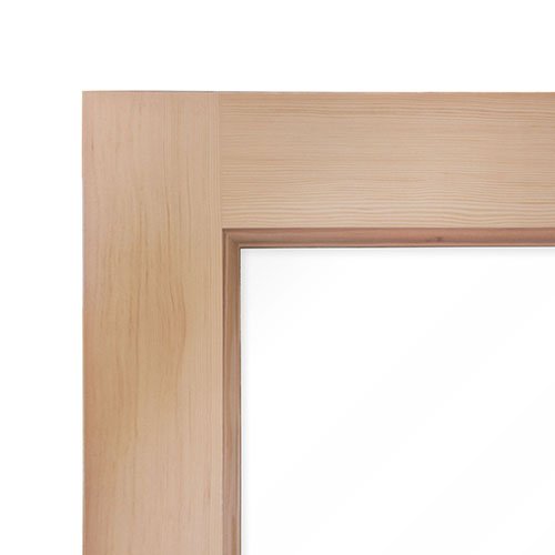ProSaunas Solid Wood Sauna Door with Insulated Glass, 30"x 80" | Douglas Fir Sauna Door, Hemlock Jamb, Dual - Pane Insulated Glass -  product_vendor - Peak Primal Wellness