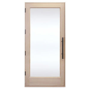 ProSaunas Solid Wood ADA Sauna Door with Insulated Glass, 36" x 80" | Douglas Fir ADA Sauna Door, Hemlock Jamb, Dual - Pane Insulated Glass -  product_vendor - Peak Primal Wellness