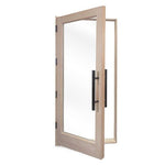 ProSaunas Solid Wood ADA Sauna Door with Insulated Glass, 36" x 80" | Douglas Fir ADA Sauna Door, Hemlock Jamb, Dual - Pane Insulated Glass -  product_vendor - Peak Primal Wellness