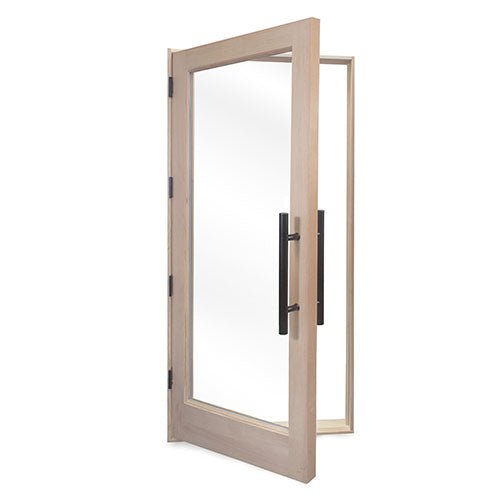 ProSaunas Solid Wood ADA Sauna Door with Insulated Glass, 36" x 80" | Douglas Fir ADA Sauna Door, Hemlock Jamb, Dual - Pane Insulated Glass -  product_vendor - Peak Primal Wellness