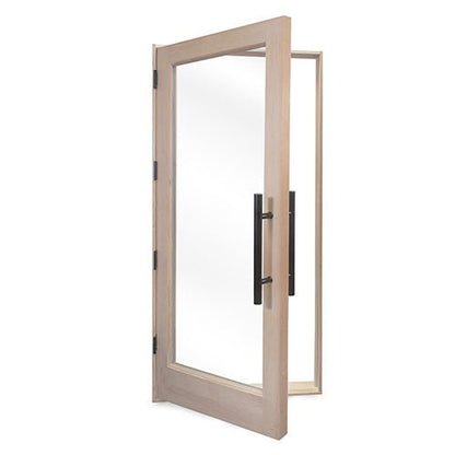 ProSaunas Solid Wood ADA Sauna Door with Insulated Glass, 36" x 80" | Douglas Fir ADA Sauna Door, Hemlock Jamb, Dual - Pane Insulated Glass -  product_vendor - Peak Primal Wellness