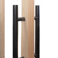 ProSaunas Solid Wood ADA Sauna Door with Insulated Glass, 36" x 80" | Douglas Fir ADA Sauna Door, Hemlock Jamb, Dual - Pane Insulated Glass -  product_vendor - Peak Primal Wellness