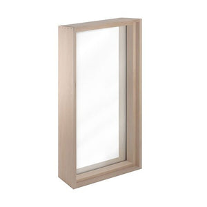 ProSaunas Standard Framed Dual Pane Glass Sauna Window 16"x30" | Hemlock Tempered Dual Pane Clear Glass Sauna Window with Hemlock Jamb -  product_vendor - Peak Primal Wellness