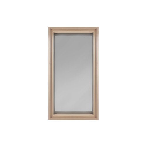 ProSaunas Standard Framed Dual Pane Glass Sauna Window 16"x30" | Hemlock Tempered Dual Pane Tinted Glass Sauna Window with Hemlock Jamb -  product_vendor - Peak Primal Wellness