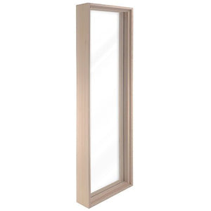 ProSaunas Extra - Large Framed Dual Pane Clear Glass Sauna Window 16"x60" | Hemlock Tempered Dual Pane Glass Sauna Window with Hemlock Jamb -  product_vendor - Peak Primal Wellness