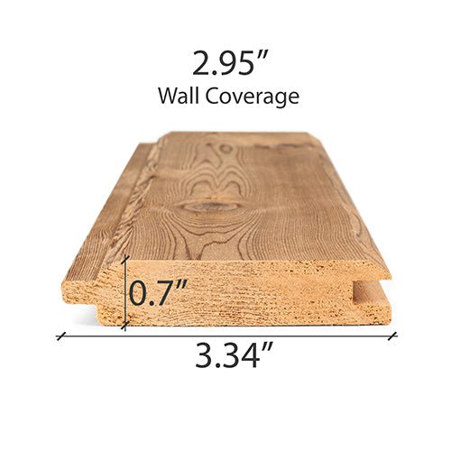 ProSaunas CEDAR 1X4 STK T&G V2E | Sauna Wood, Select Tight Knot, Tongue & Groove, V - Joint on 2 Edges of the Smooth Face, Wall Material -  product_vendor - Peak Primal Wellness
