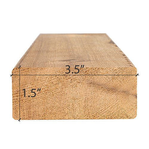 ProSaunas CEDAR 2X4 STK S4SEE | Sauna Wood, Select Tight Knot, Smooth 4 Sides Eased Edges, Bench Material -  product_vendor - Peak Primal Wellness