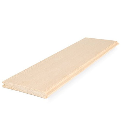 ProSaunas HEMLOCK 1/2X4 VG T&G V2E | Sauna Wood, Vertical Grain, Clear Grade A+, Tongue & Groove, V - Joint on 2 Edges of the Smooth Face, Wall Material -  product_vendor - Peak Primal Wellness
