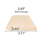 ProSaunas HEMLOCK 1/2X4 VG T&G V2E | Sauna Wood, Vertical Grain, Clear Grade A+, Tongue & Groove, V - Joint on 2 Edges of the Smooth Face, Wall Material -  product_vendor - Peak Primal Wellness