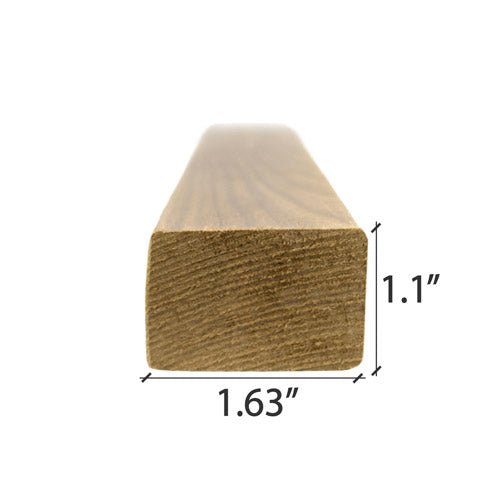 ProSaunas THERMO - ASPEN 2X2 (28mm x 42mm) S4SEE SHP | Sauna Wood, Smooth 4 Sides, Eased Edges, Trim Moulding, SHP Profile -  product_vendor - Peak Primal Wellness