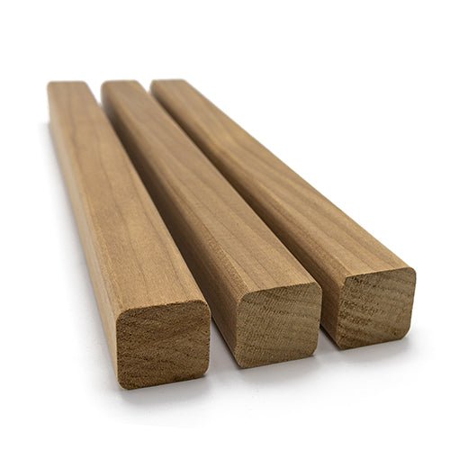 ProSaunas Thermo - Aspen 2x2 (28mm x 28mm) S4SEE SHP | Sauna Wood, Smooth 4 Sides, Eased Edges, Trim Moulding, SHP Profile -  product_vendor - Peak Primal Wellness