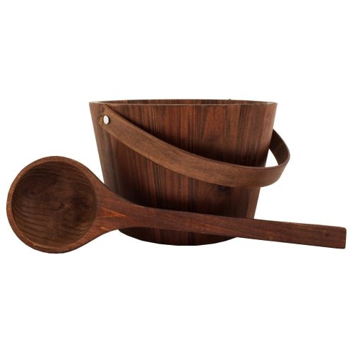 ProSaunas Spruce Sauna Pail w/ Ladle | Spruce 1 - Gal Sauna Pail w/ Bail Handle and Ladle -  product_vendor - Peak Primal Wellness