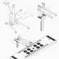 RNL900 & RNL1500 Premium Electric Mobile Stand for Red Light Therapy Panels -  product_vendor - Peak Primal Wellness