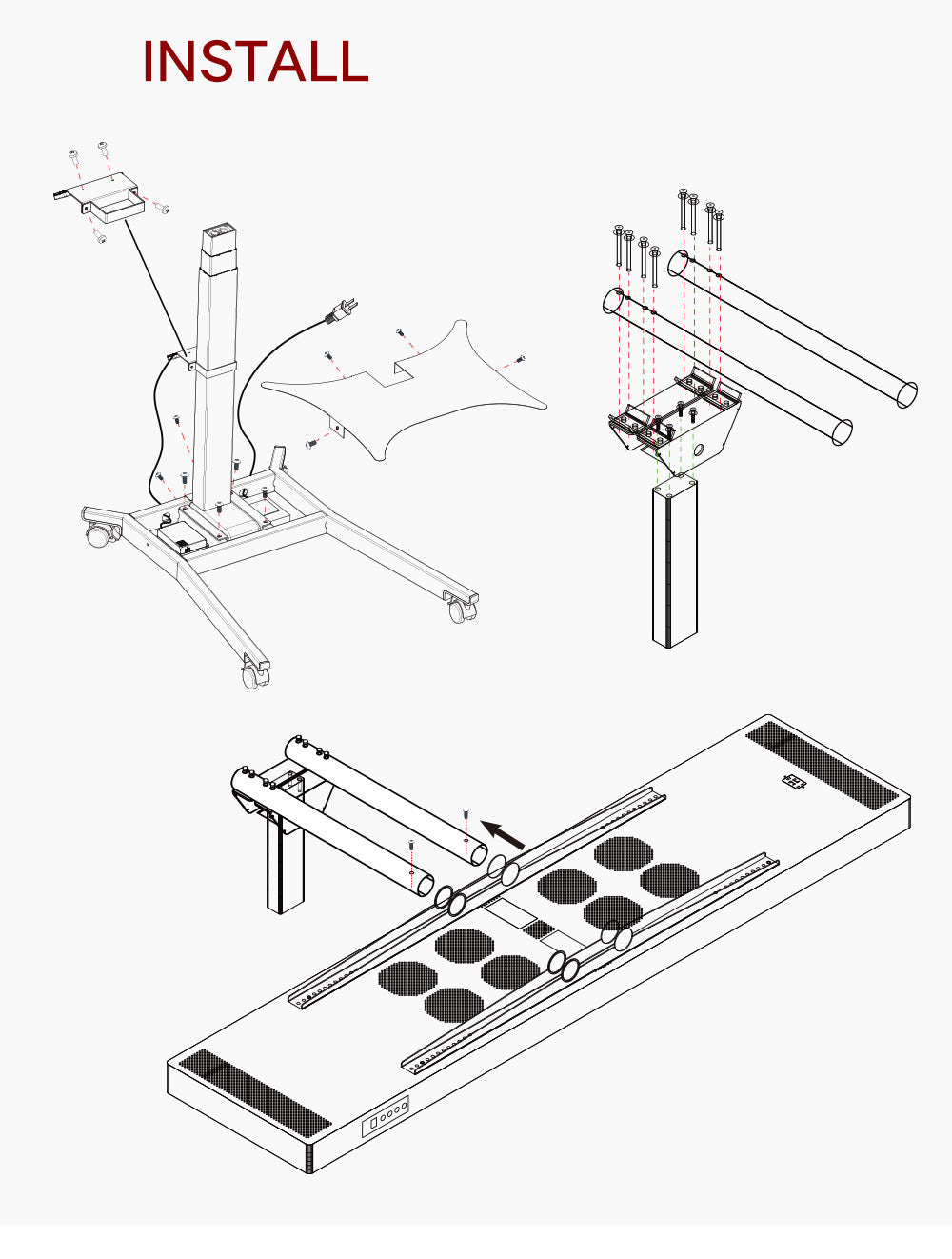 RNL900 & RNL1500 Premium Electric Mobile Stand for Red Light Therapy Panels -  product_vendor - Peak Primal Wellness