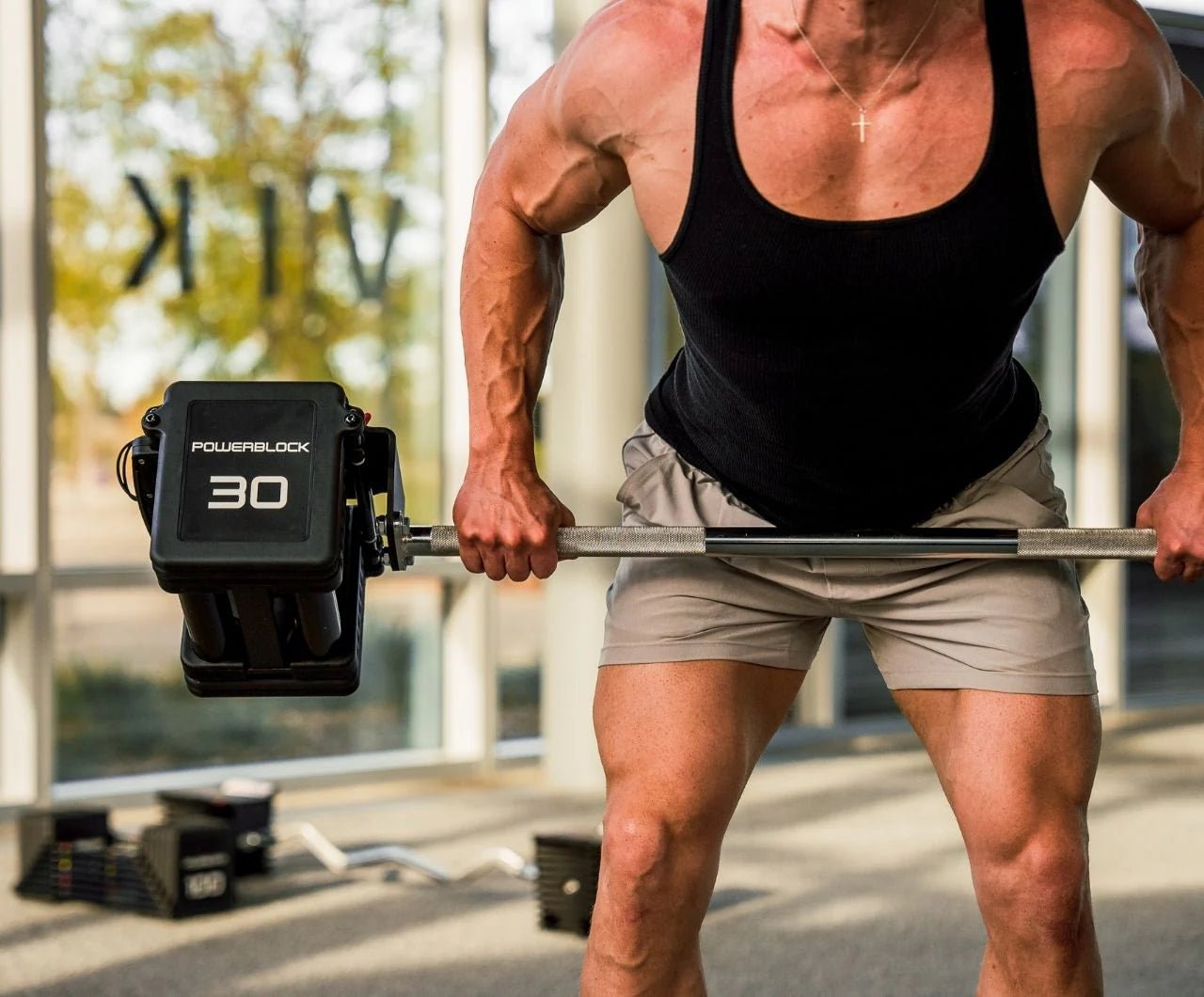 PowerBlock Pro 100 EXP Straight Barbell -  product_vendor - Peak Primal Wellness
