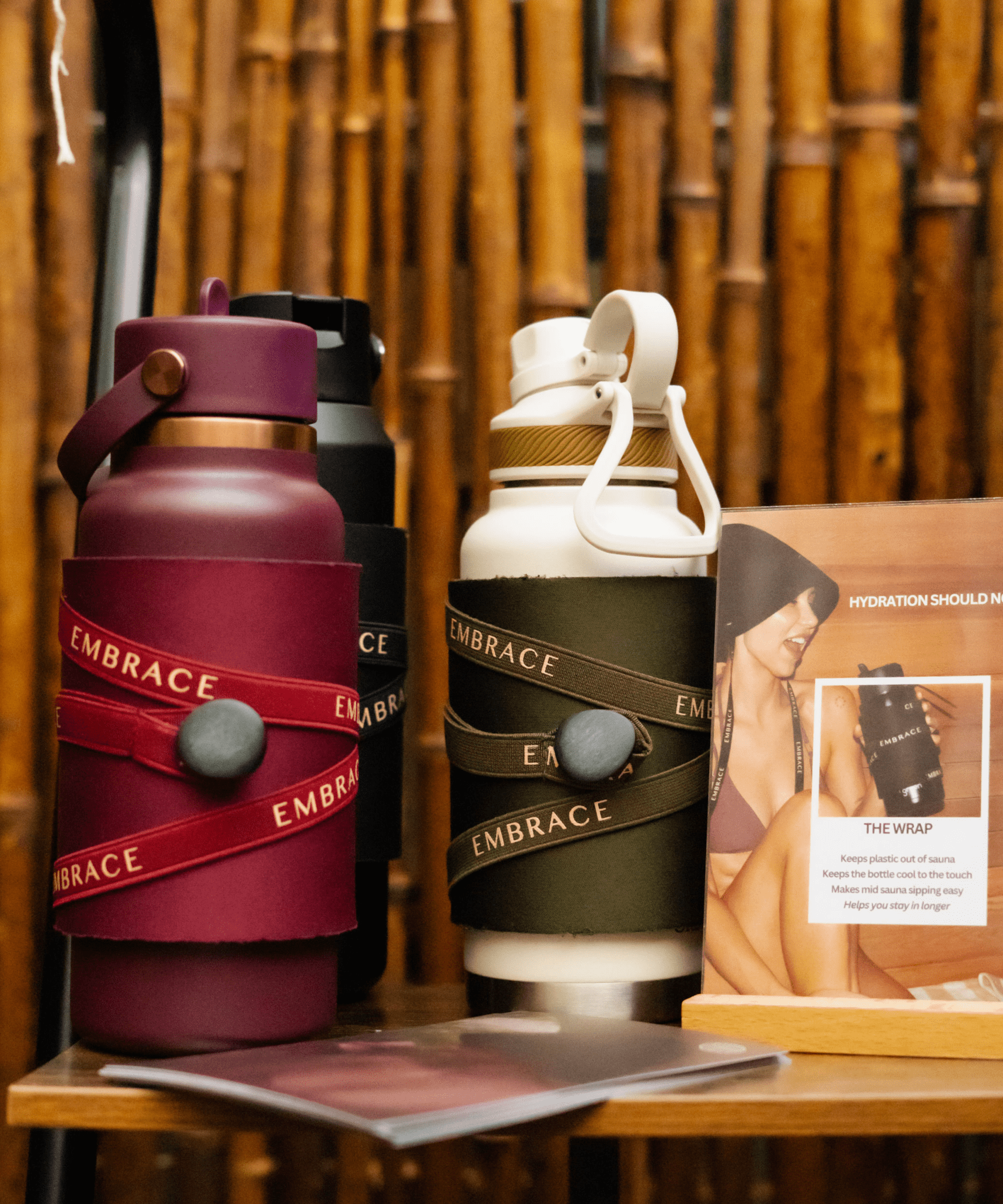The Wrap | Sauna Bottle Sleeve -  product_vendor - Peak Primal Wellness