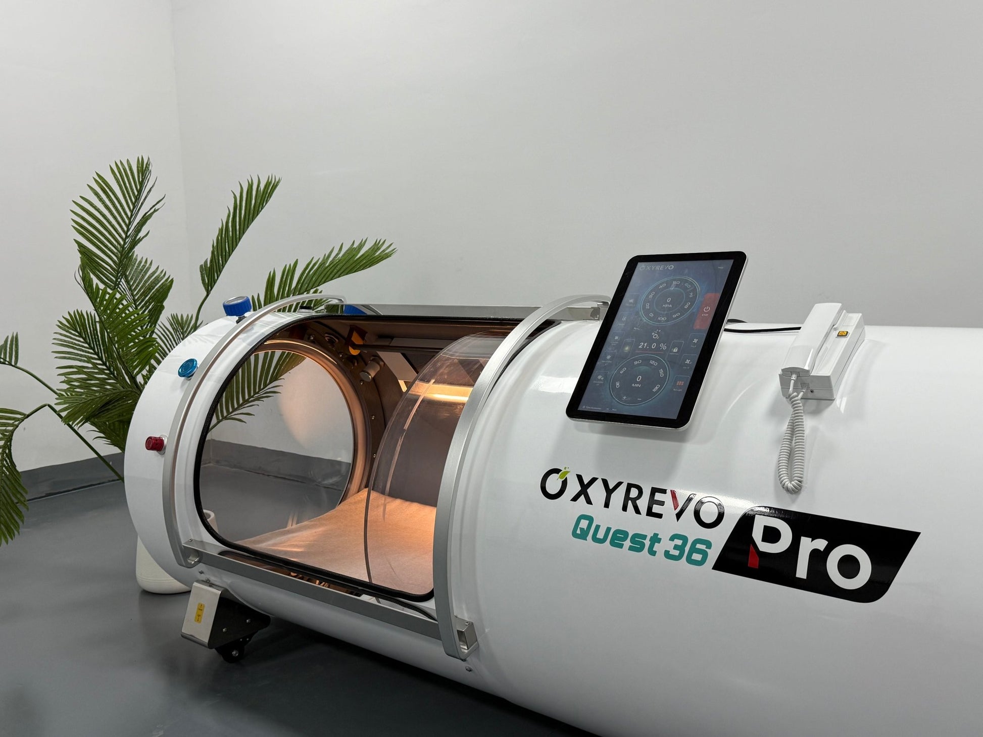 OxyRevo Quest36 Pro 2.0 ATA Hard Shell Lying Hyperbaric Oxygen Chamber -  product_vendor - Peak Primal Wellness