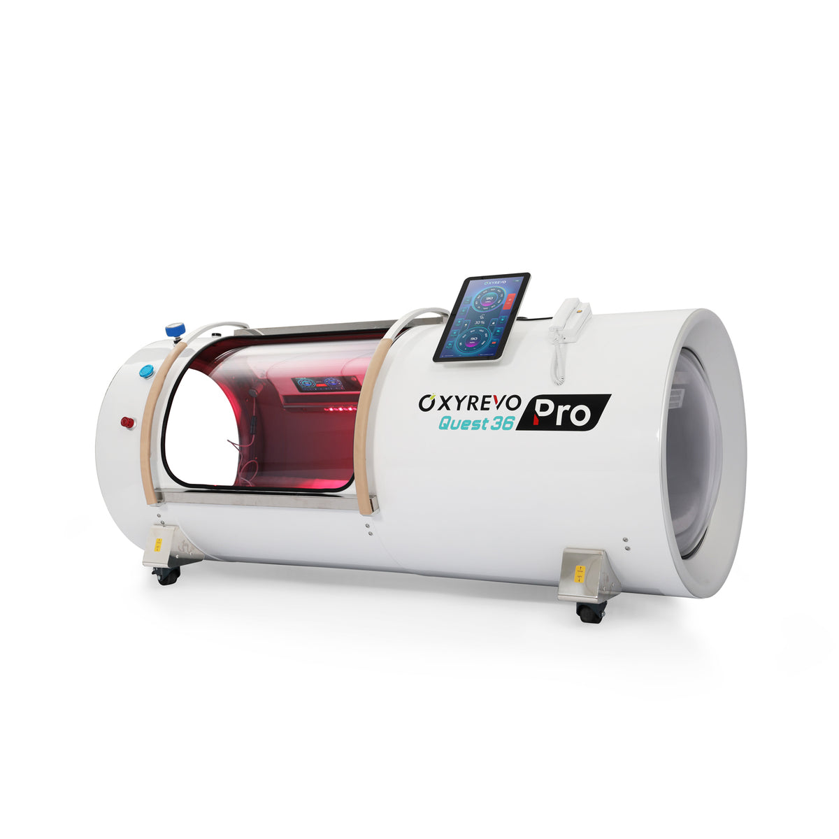 OxyRevo Quest36 Pro 2.0 ATA Hard Shell Lying Hyperbaric Oxygen Chamber -  product_vendor - Peak Primal Wellness