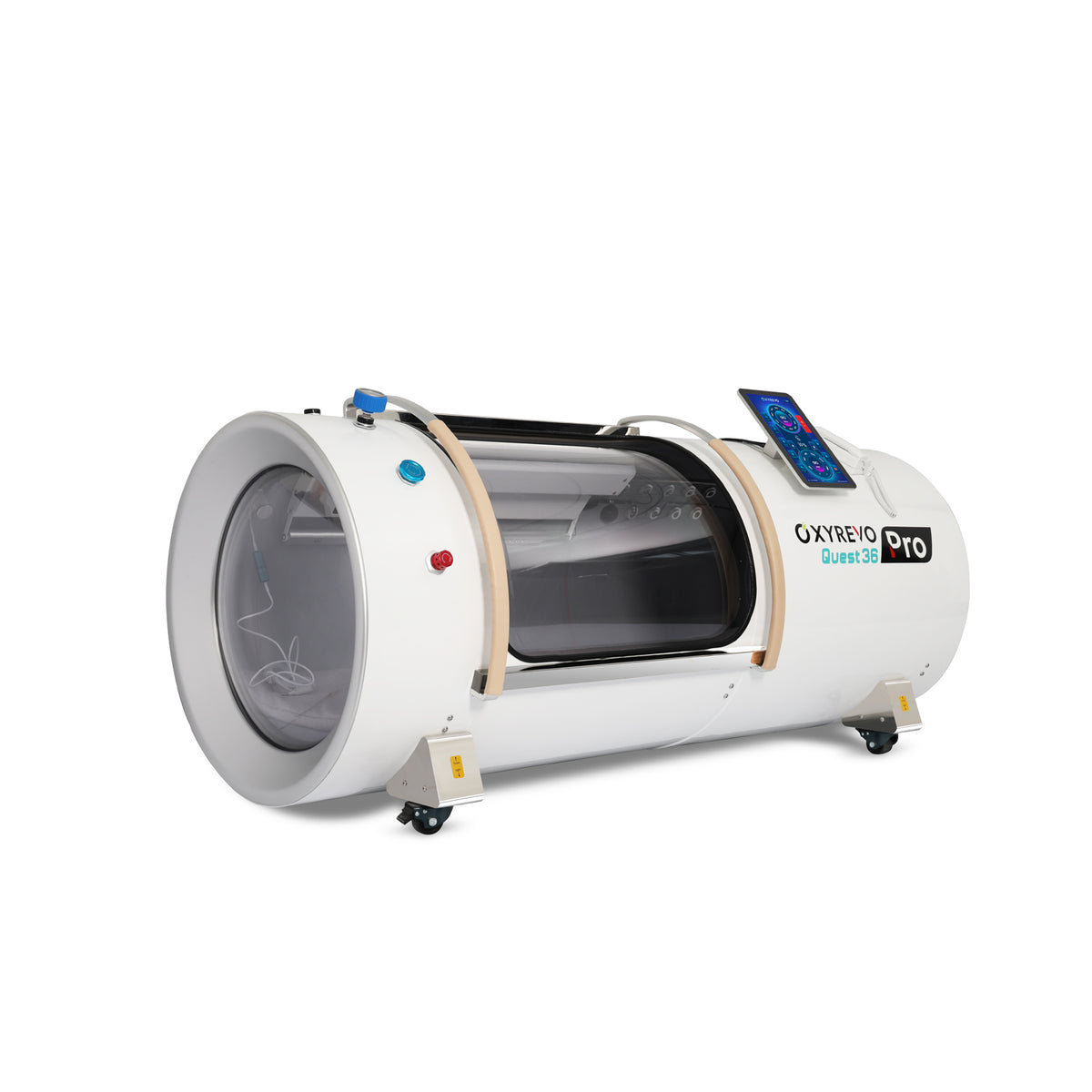 OxyRevo Quest36 Pro 2.0 ATA Hard Shell Lying Hyperbaric Oxygen Chamber -  product_vendor - Peak Primal Wellness