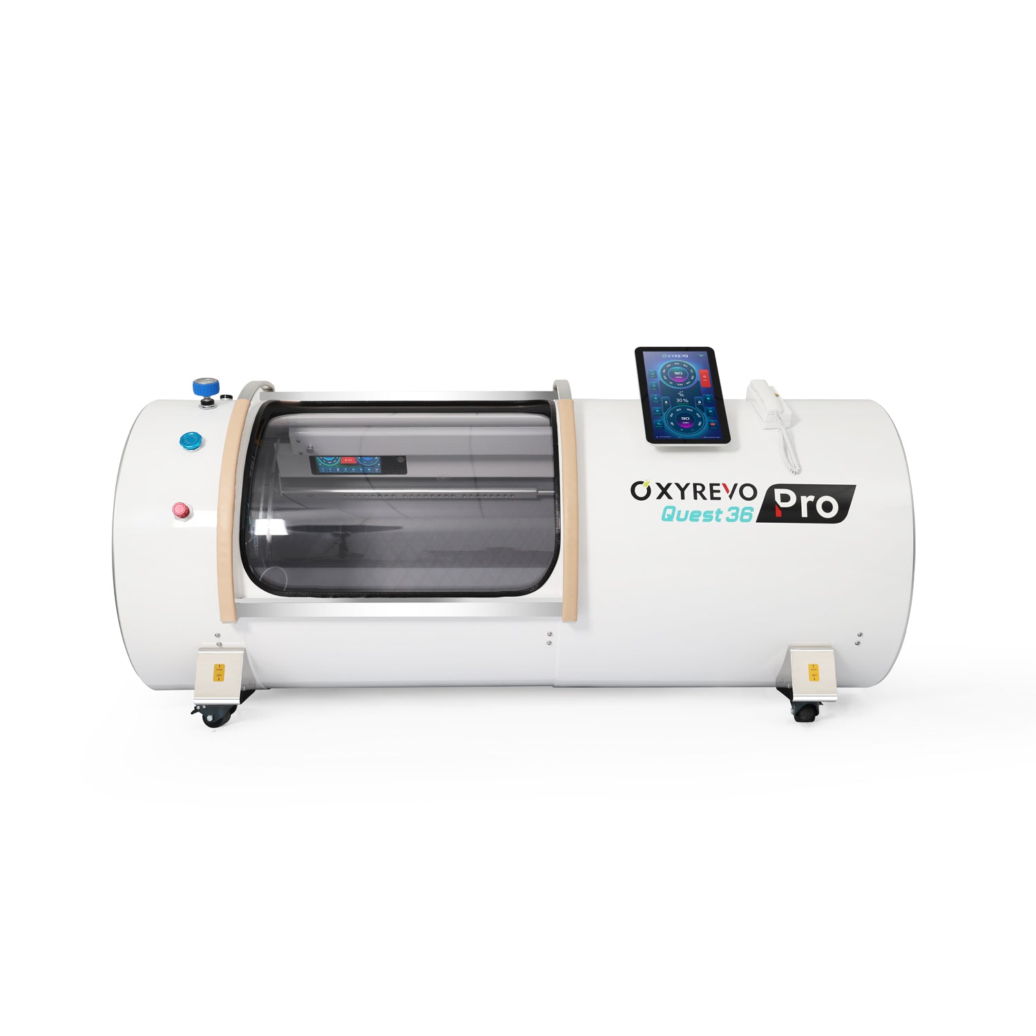 OxyRevo Quest36 Pro 2.0 ATA Hard Shell Lying Hyperbaric Oxygen Chamber -  product_vendor - Peak Primal Wellness