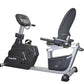 Fitnex R70S Recumbent Bike's comfortable seating and integrated water bottle holder, perfect for long exercise sessions.