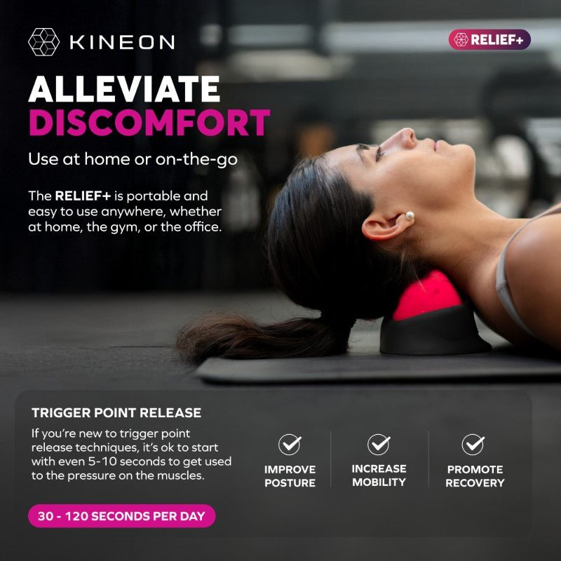 Kineon RELIEF+: 4 - Hump Ergonomic Deep Pressure Massage for Muscle Recovery & Pain Relief -  product_vendor - Peak Primal Wellness