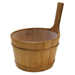 ProSaunas Spruce Sauna Bucket | Traditional 1 - Gal Spruce Sauna Bucket w/ Upright Handle -  product_vendor - Peak Primal Wellness
