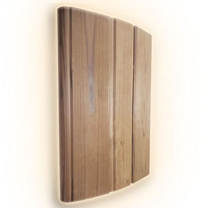 SaunaLife E8 Sconce+ LED Light Set - Indoor - Outdoor Dimmable Fixtures, IP67 Rated, Thermo - Aspen Wood -  product_vendor - Peak Primal Wellness