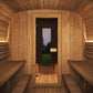 SaunaLife Cube-Series CL12GCP 8 Person Outdoor Cube Sauna Kit