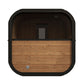 SaunaLife Cube-Series CL12GCP 8 Person Outdoor Cube Sauna Kit