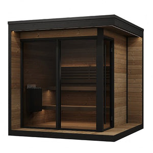 SaunaLife GL6 Outdoor 6 Person Traditional Sauna -  product_vendor - Peak Primal Wellness