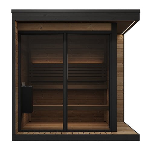 SaunaLife GL6 Outdoor 6 Person Traditional Sauna | Peak Primal