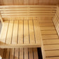 SaunaLife Xperience-Series Model X6 Indoor Sauna with Glass Front & Wi-Fi Lighting