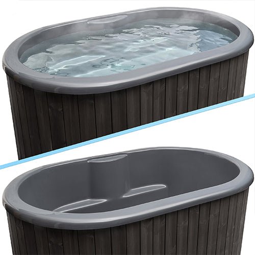 SaunaLife Model S2BC Hot / Cold Immersion Therapy | 2 - Person Tub & Combination Water Chiller/Heater, Black -  product_vendor - Peak Primal Wellness