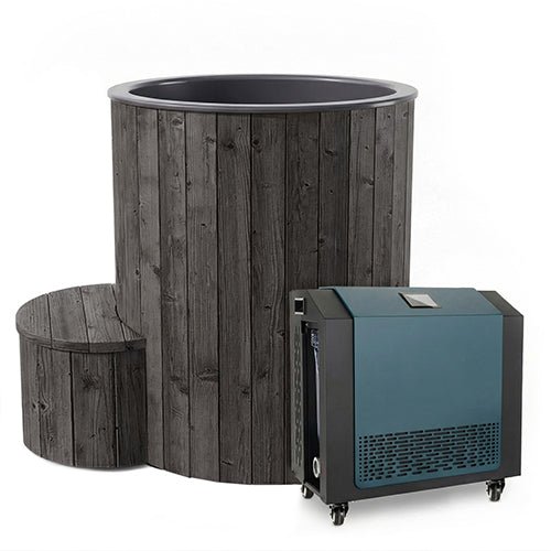 SaunaLife Model S1BC Hot / Cold Immersion Therapy | 1 - Person Tub & Combination Water Chiller/Heater, Black -  product_vendor - Peak Primal Wellness