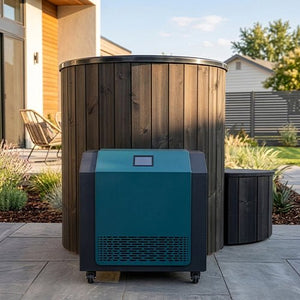 SaunaLife Model S1BC Hot / Cold Immersion Therapy | 1 - Person Tub & Combination Water Chiller/Heater, Black -  product_vendor - Peak Primal Wellness
