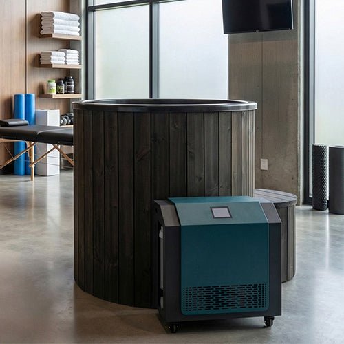 SaunaLife Model S1BC Hot / Cold Immersion Therapy | 1 - Person Tub & Combination Water Chiller/Heater, Black -  product_vendor - Peak Primal Wellness